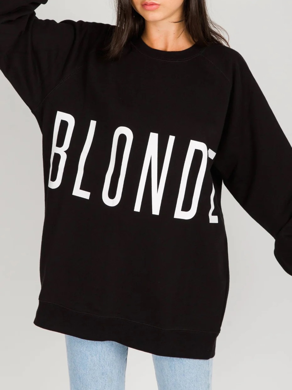 Brunette the Label BLONDE crewneck